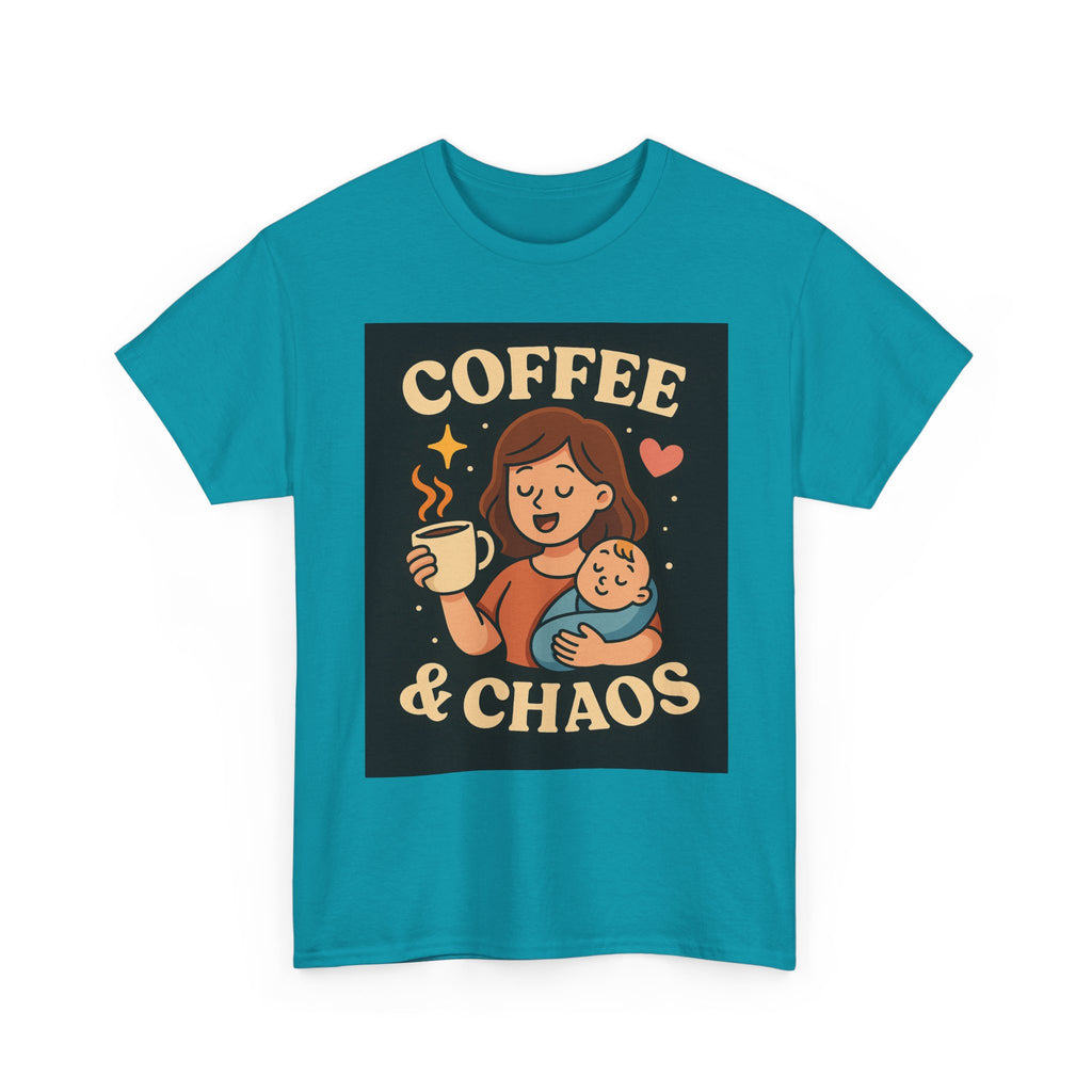 Coffee and Chaos Unisex Tee