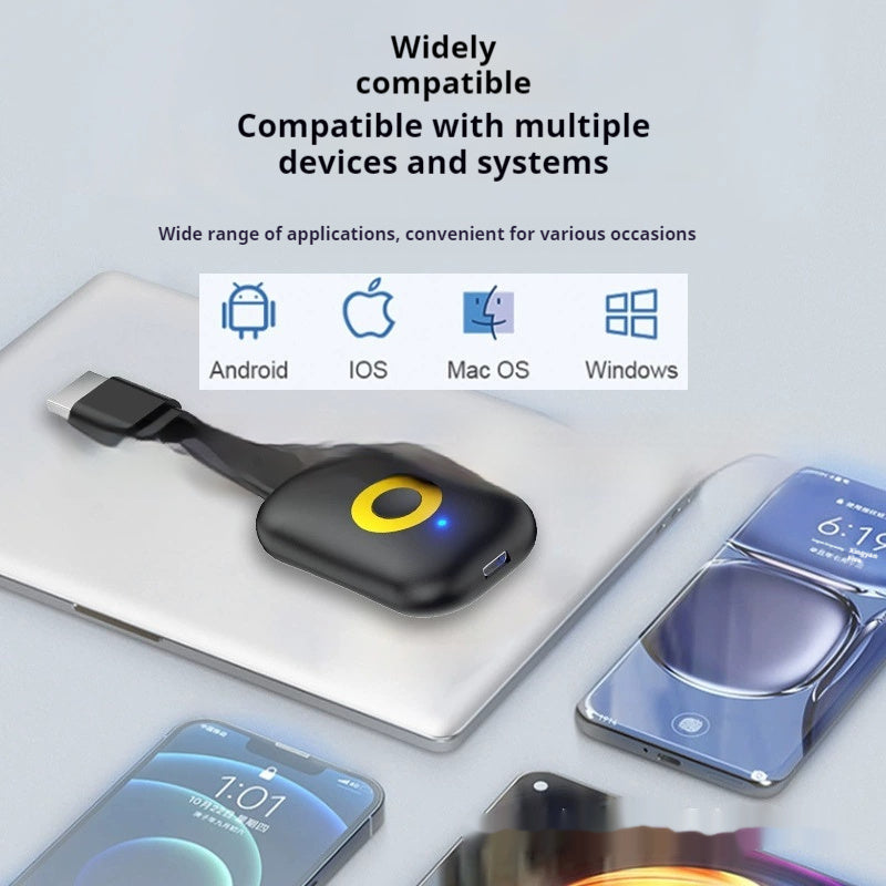 4K Wireless Projector Applicable Mobile Phone Tablet