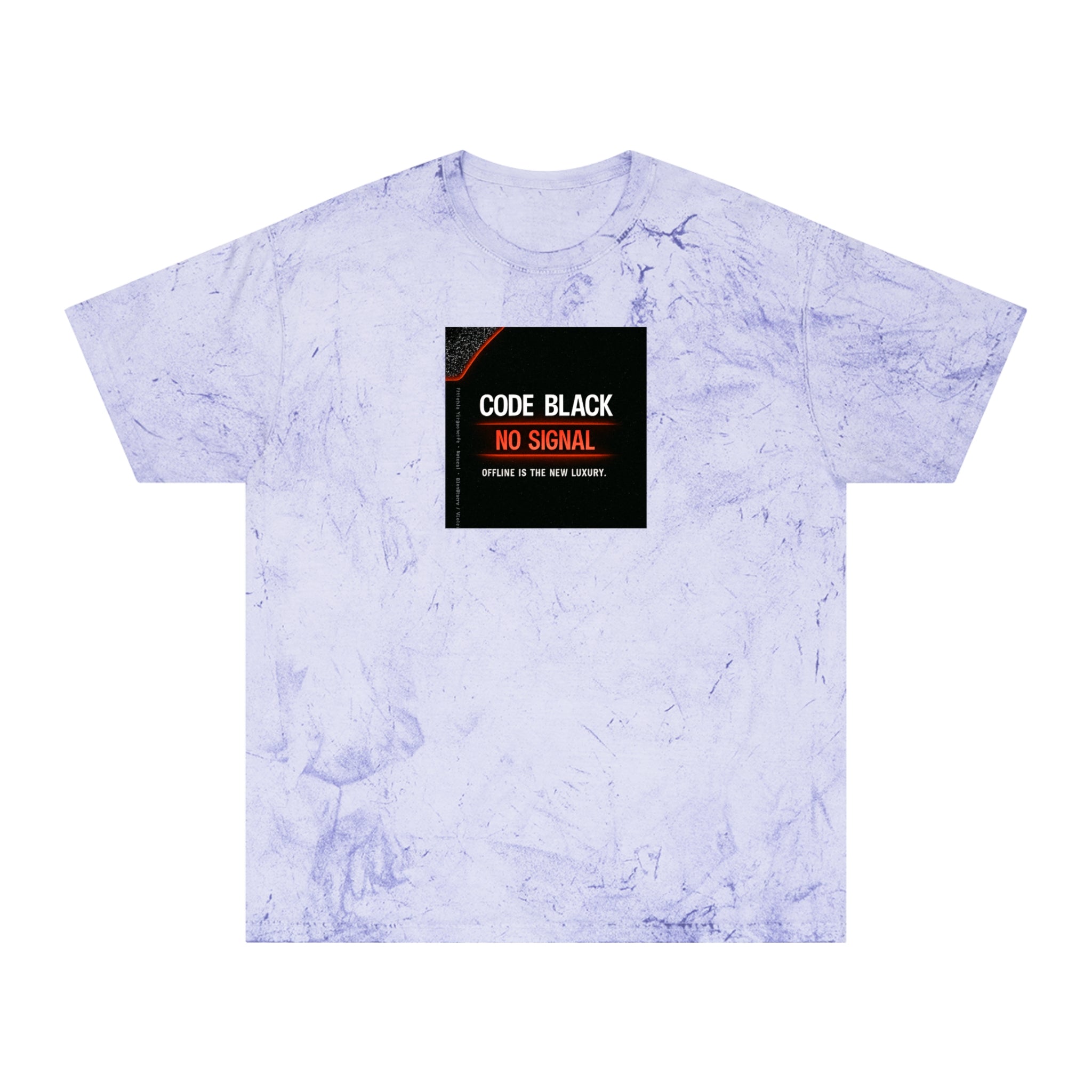 Color Blast Unisex T-Shirt - Minimalist Statement Tee, Comfortable Casual Wear, Gifts for Tech Lovers, Offline Vibes, Relaxed Fashion