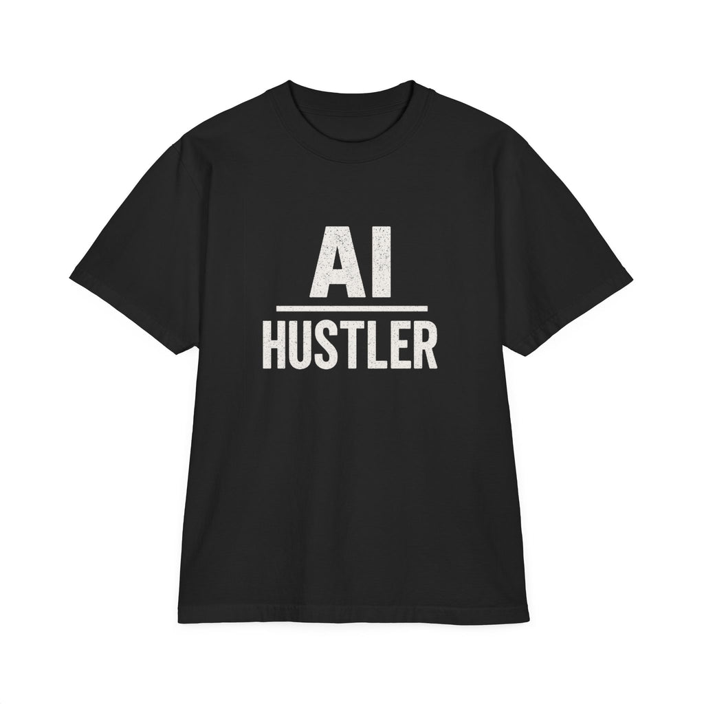 AI Hustler T-Shirt, Unisex Graphic Tee, Entrepreneur Gift, Casual Streetwear, Tech Enthusiast Apparel, Gift for Friends