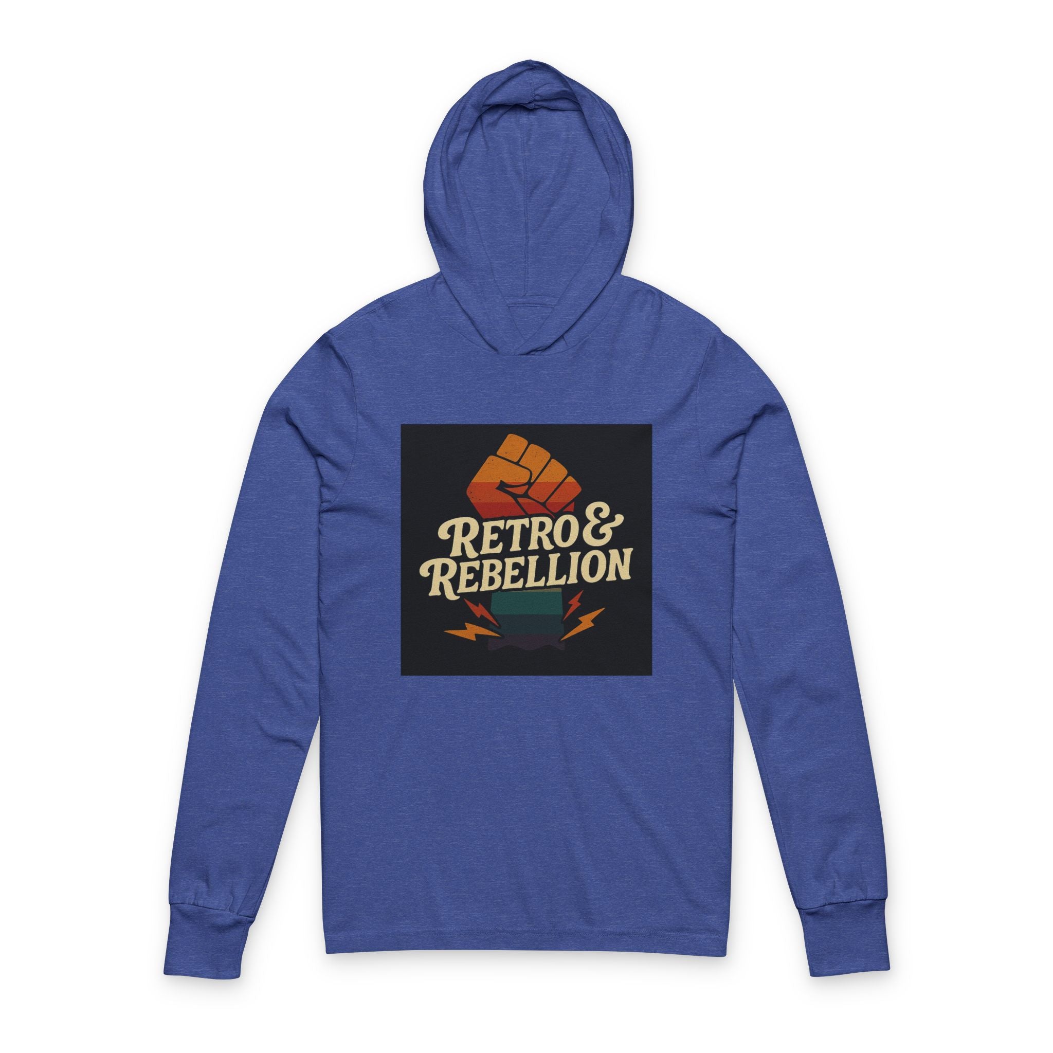 Unisex Hooded Tee - Retro Rebellion Design