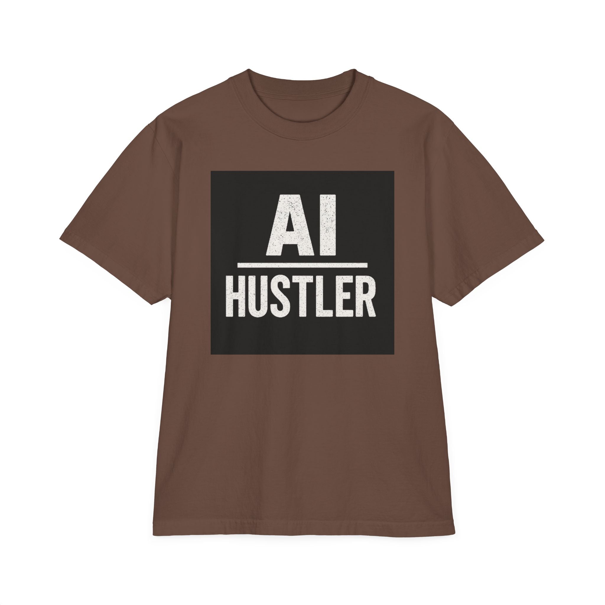 AI Hustler T-Shirt, Unisex Graphic Tee, Entrepreneur Gift, Casual Streetwear, Tech Enthusiast Apparel, Gift for Friends