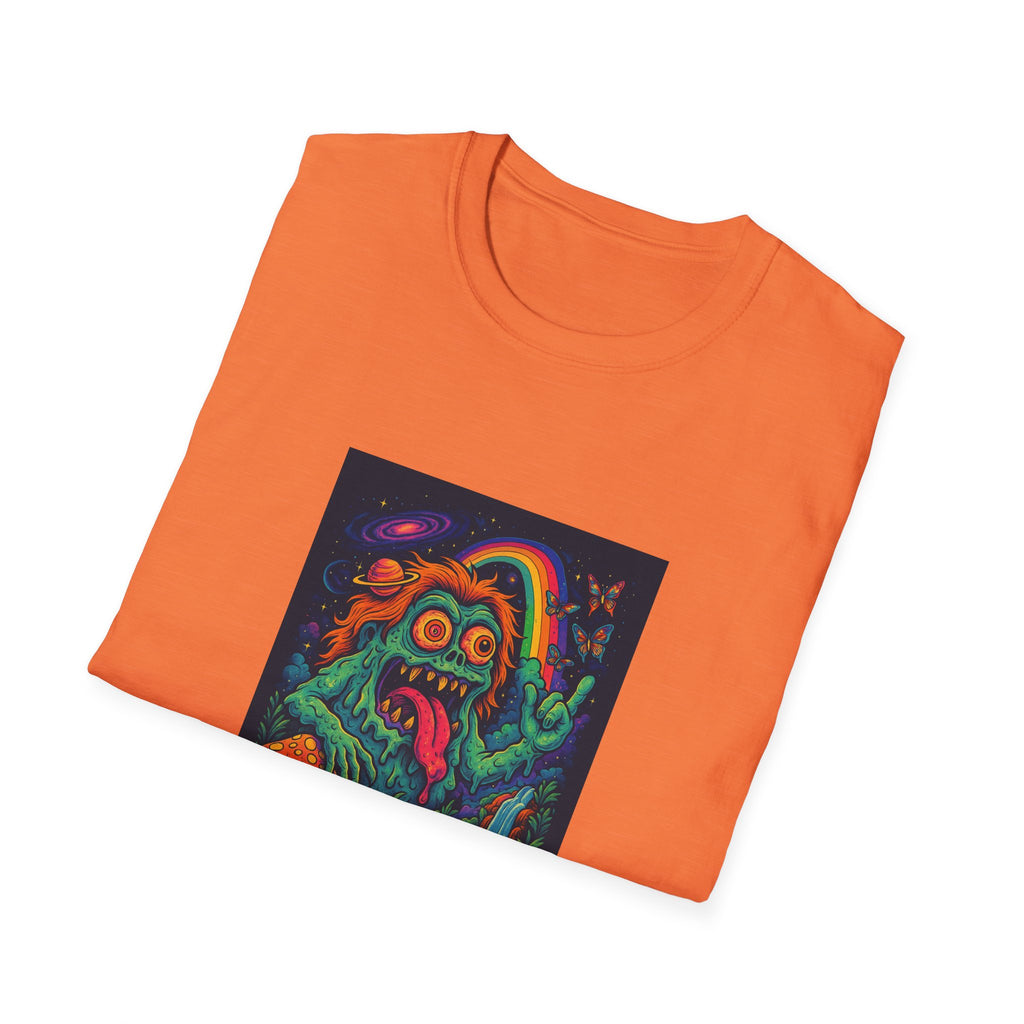 Stay Weird Unisex Softstyle T-Shirt, Fun Graphic Tee for Creatives, Quirky Gift for Weirdos, Great for Festivals, Everyday Comfort Wear