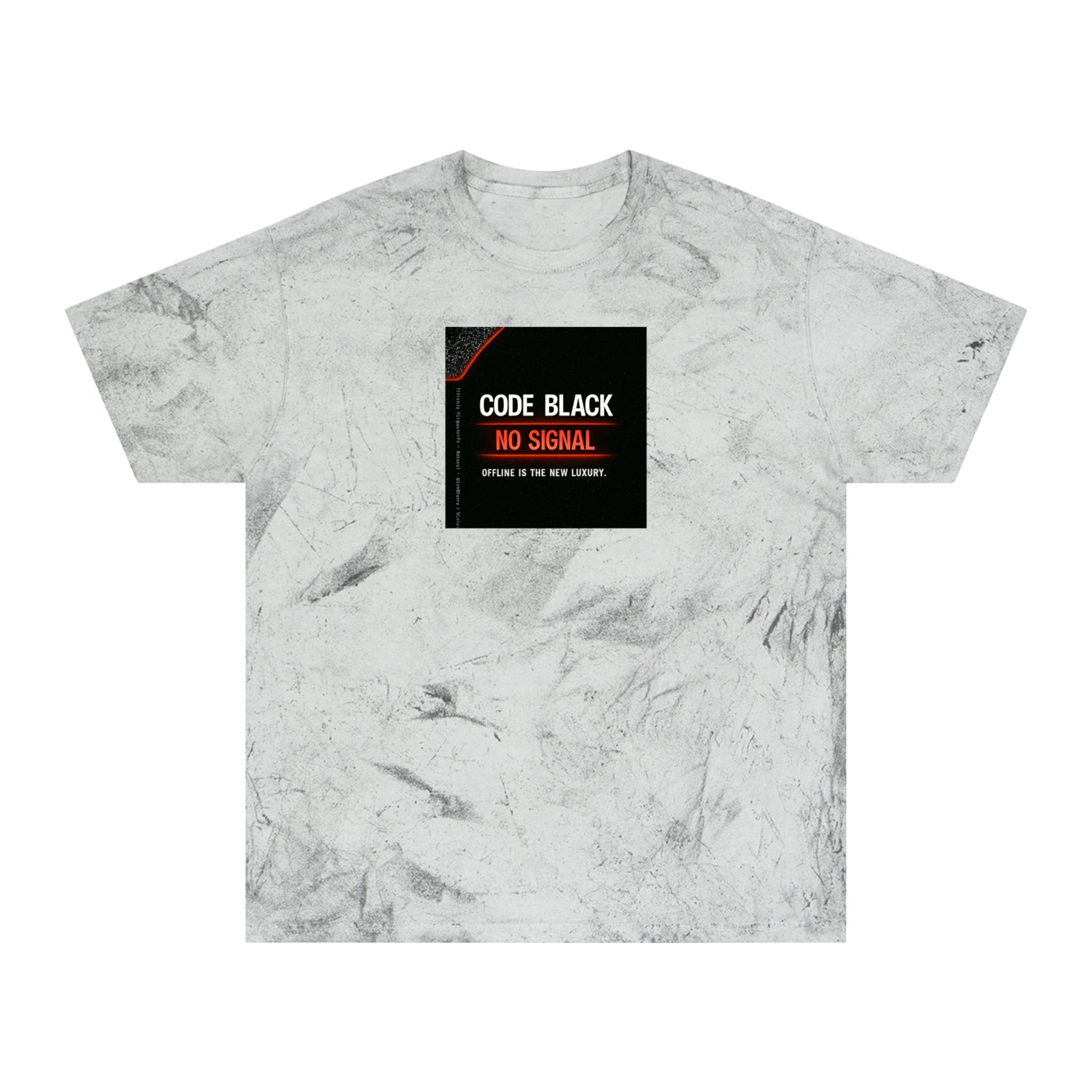 Color Blast Unisex T-Shirt - Minimalist Statement Tee, Comfortable Casual Wear, Gifts for Tech Lovers, Offline Vibes, Relaxed Fashion