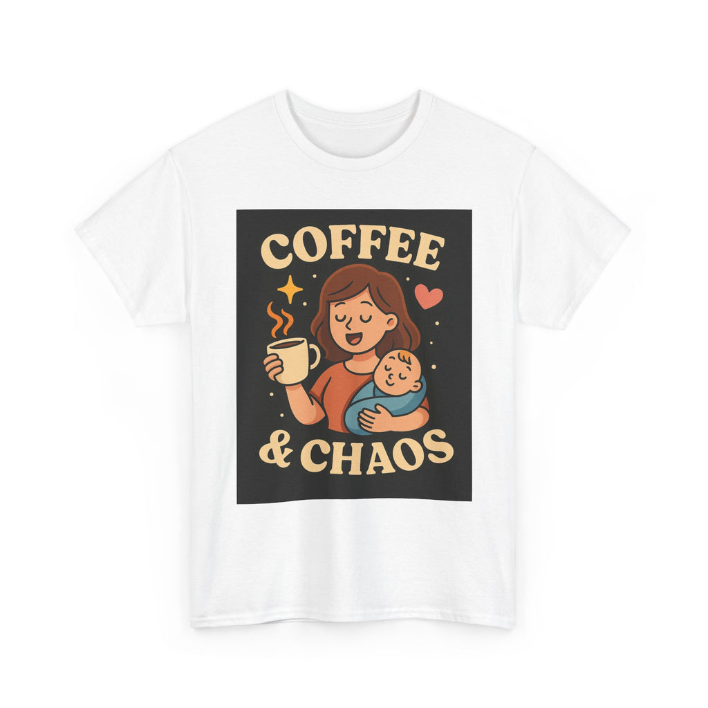 Coffee and Chaos Unisex Tee