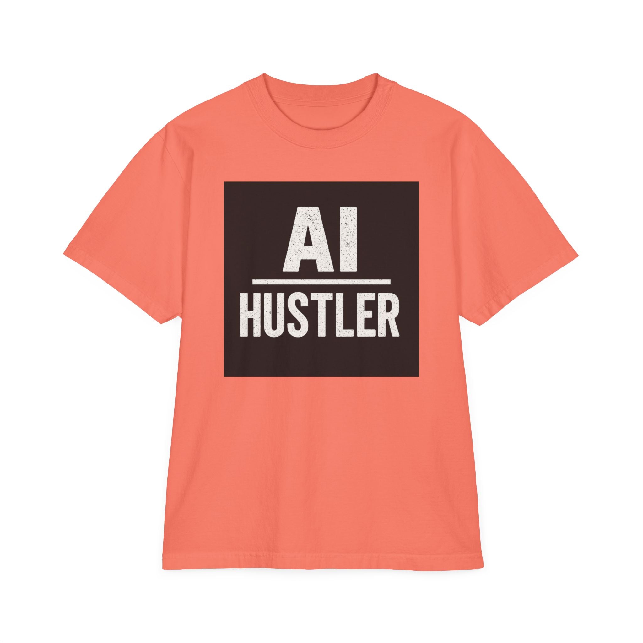 AI Hustler T-Shirt, Unisex Graphic Tee, Entrepreneur Gift, Casual Streetwear, Tech Enthusiast Apparel, Gift for Friends