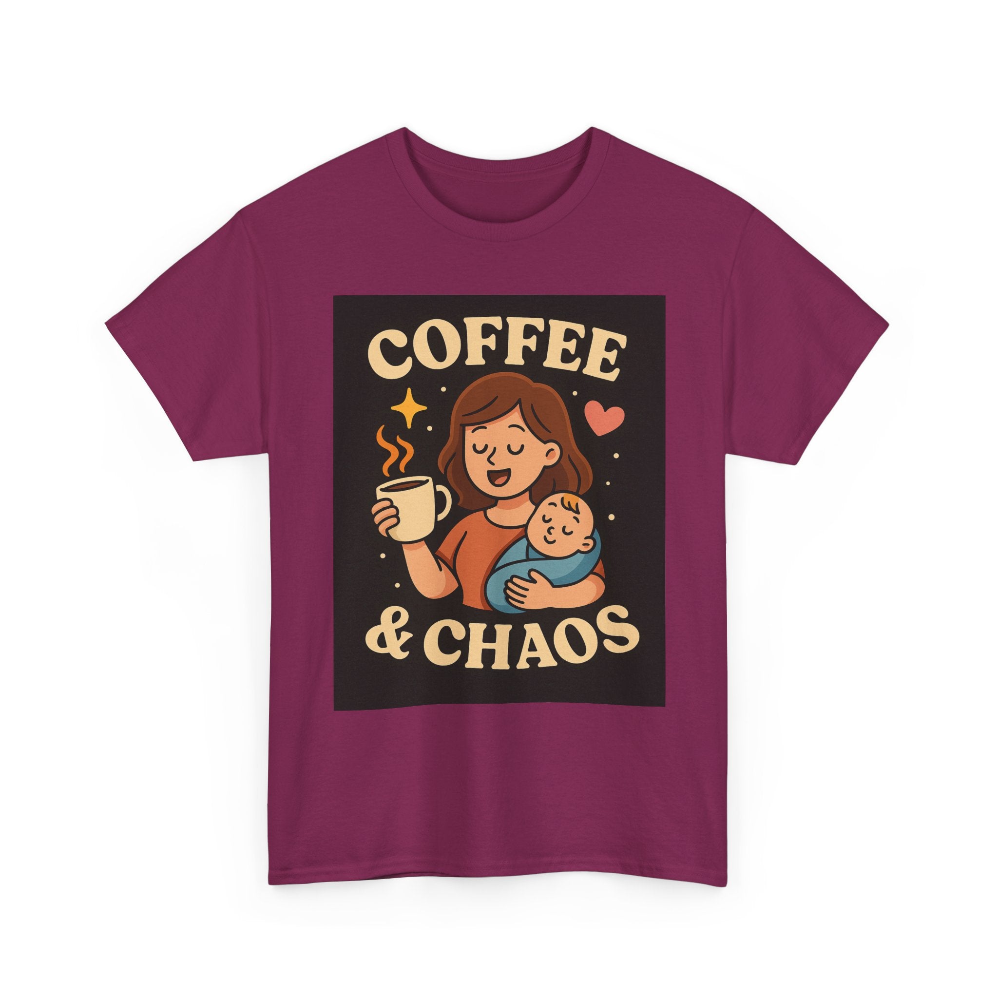 Coffee and Chaos Unisex Tee