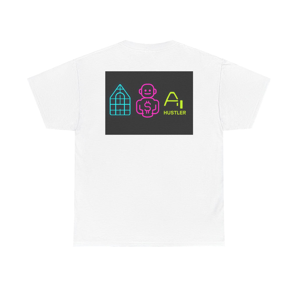 T-Shirt - 'Ai hustler' Unisex Heavy Cotton Tee