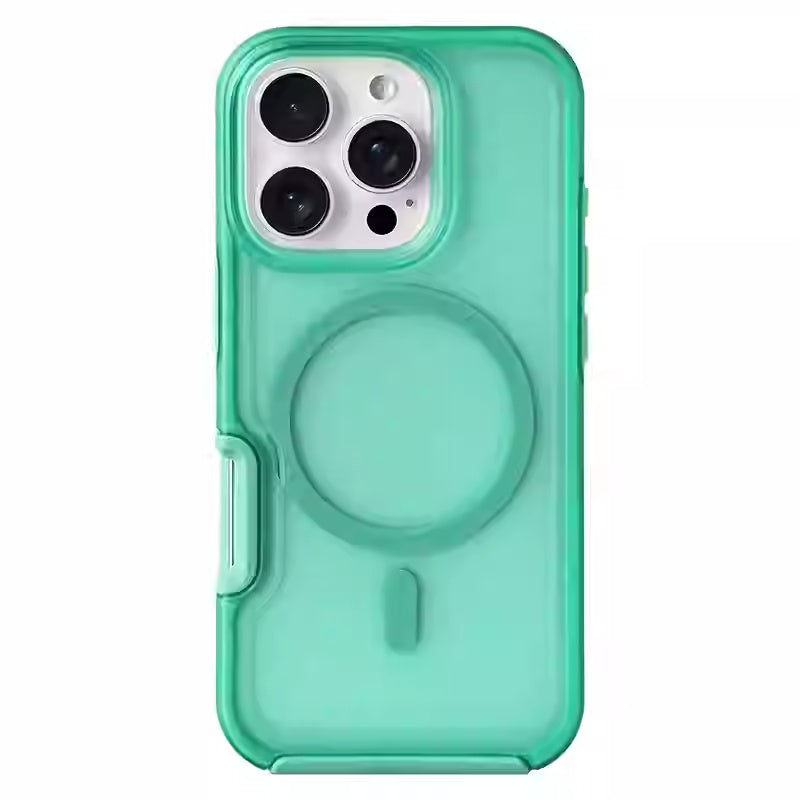 High-grade Matte Simple All-inclusive Anti-fall Skin Feeling Magnetic Phone Case