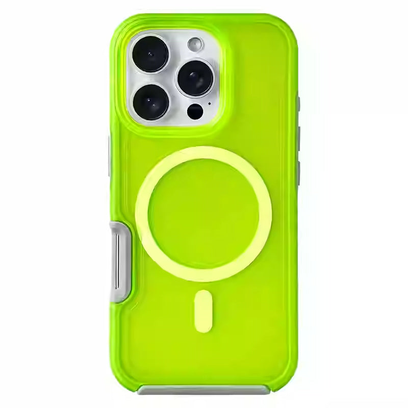 High-grade Matte Simple All-inclusive Anti-fall Skin Feeling Magnetic Phone Case
