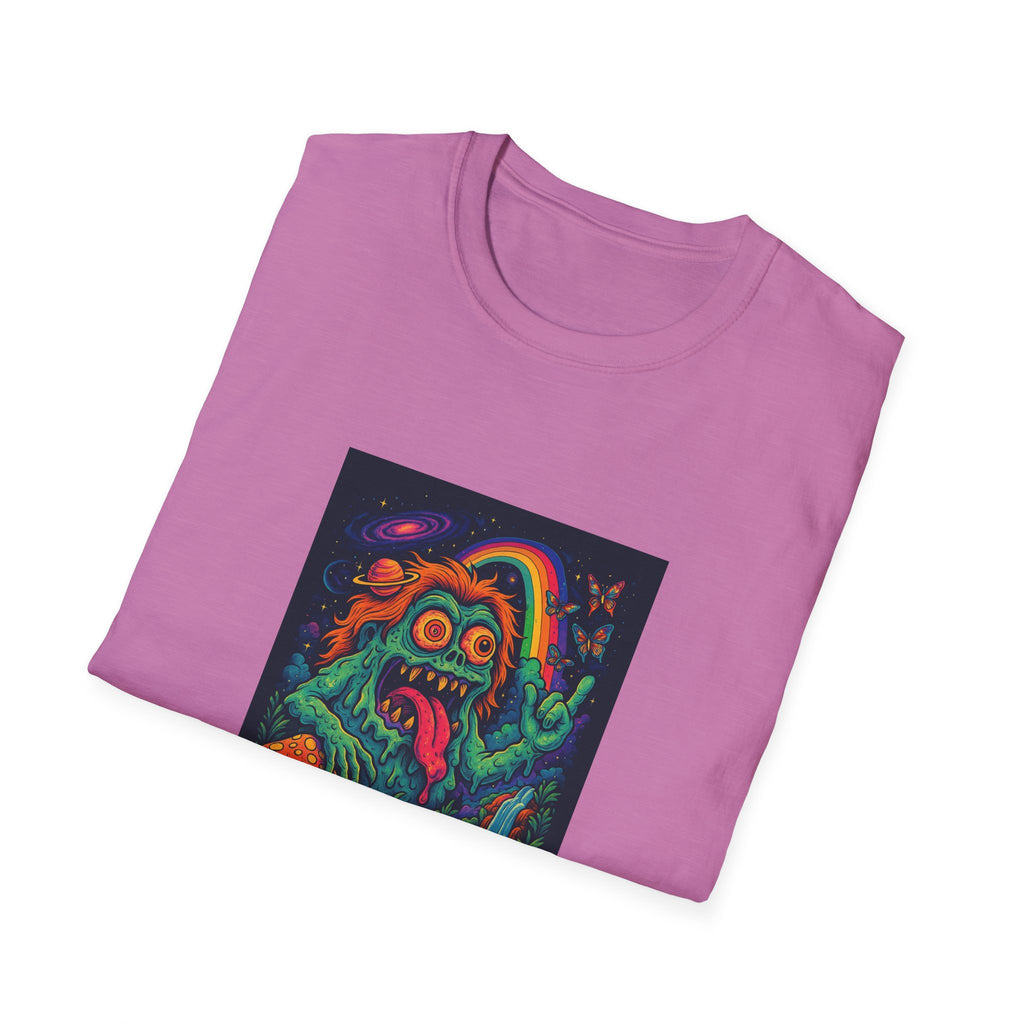 Stay Weird Unisex Softstyle T-Shirt, Fun Graphic Tee for Creatives, Quirky Gift for Weirdos, Great for Festivals, Everyday Comfort Wear