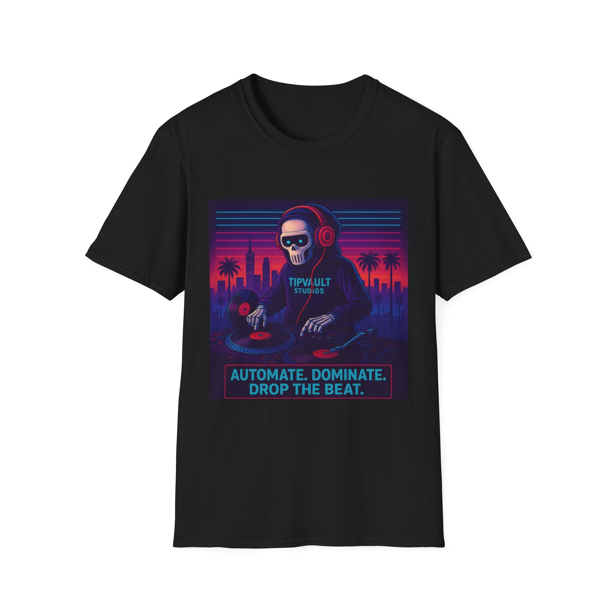 AI Hustler T-Shirt | Trendy Graphic Tee for Tech Enthusiasts | Perfect Gift for DJs, Entrepreneurs, Christmas, Birthdays