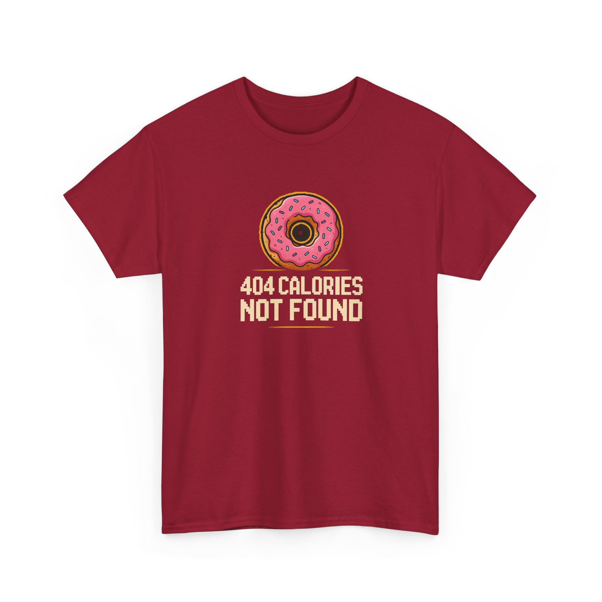 Donut Lover's Unisex Heavy Cotton Tee, Funny Tee, Casual Wear, Gift for Foodies, Birthday, Humor Shirt, Sweet Treats