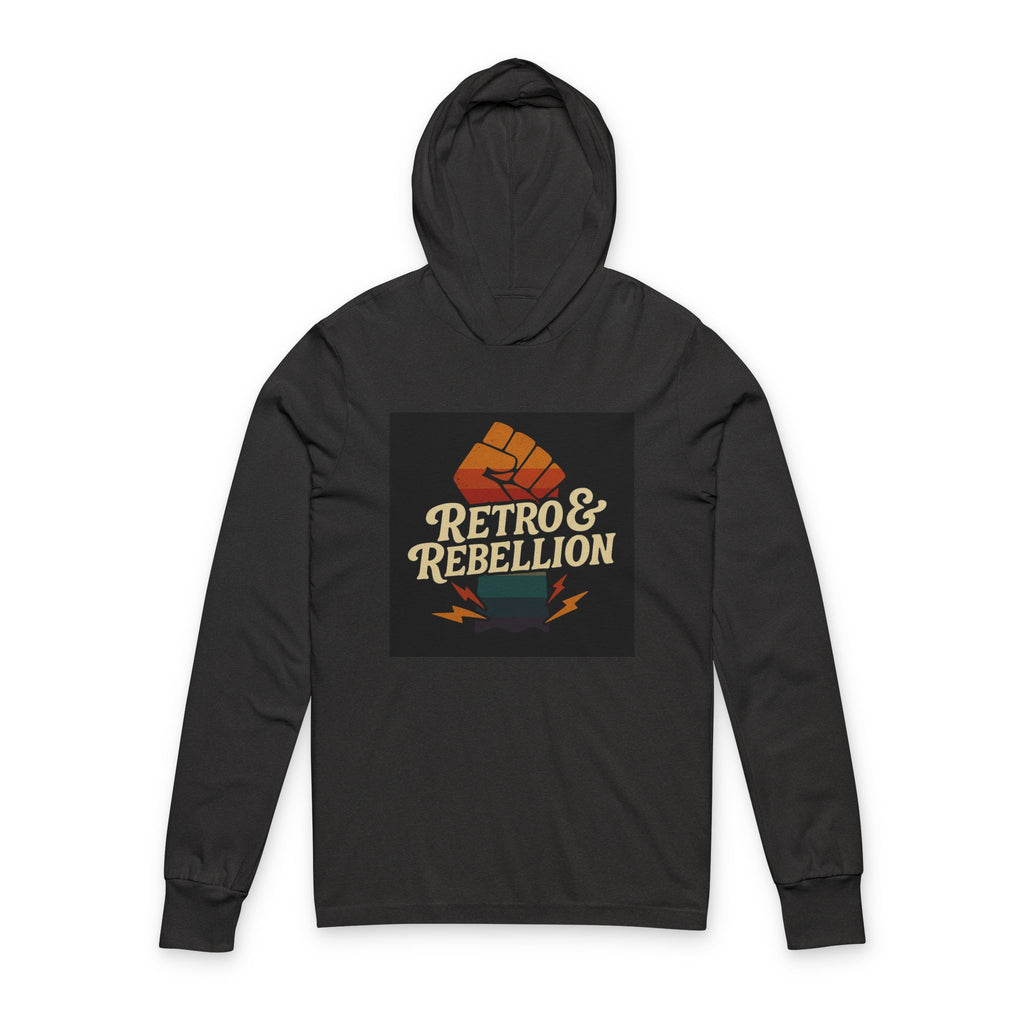 Unisex Hooded Tee - Retro Rebellion Design