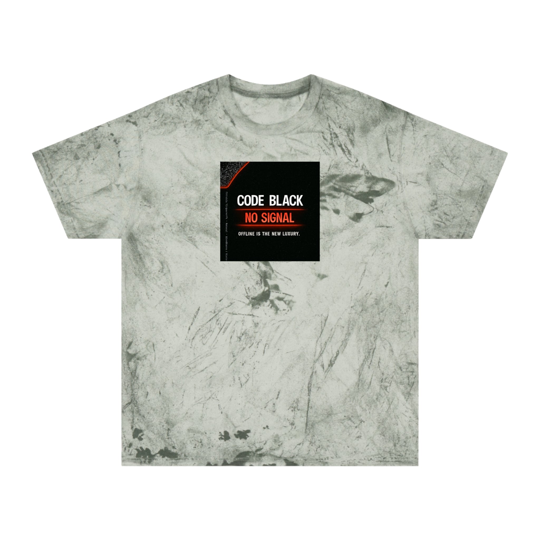 Color Blast Unisex T-Shirt - Minimalist Statement Tee, Comfortable Casual Wear, Gifts for Tech Lovers, Offline Vibes, Relaxed Fashion