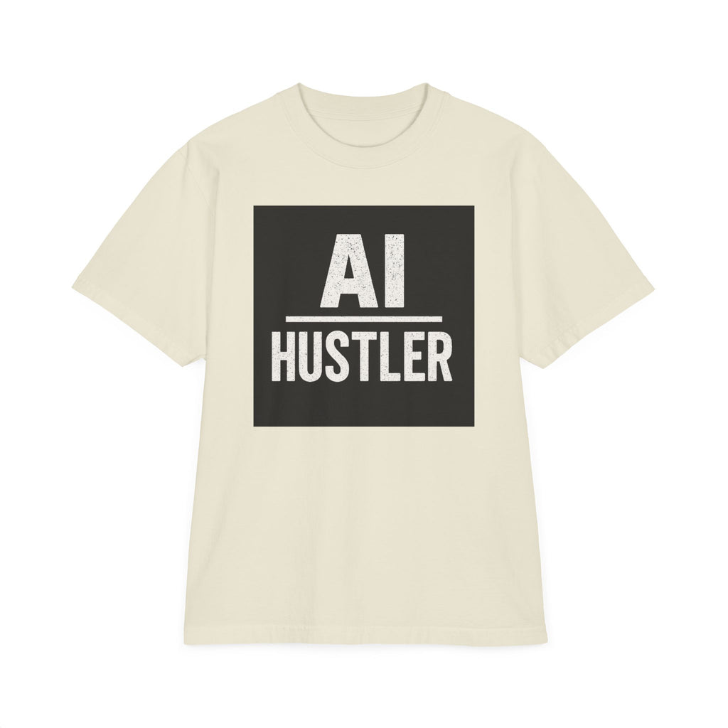 AI Hustler T-Shirt, Unisex Graphic Tee, Entrepreneur Gift, Casual Streetwear, Tech Enthusiast Apparel, Gift for Friends