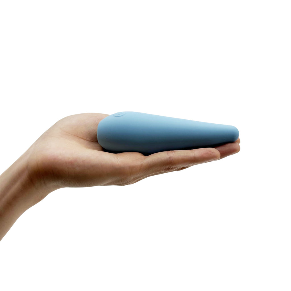 Light Blue Silicone Pleasure Wand – Soft, Quiet, Intentional Design