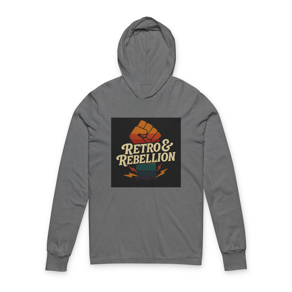 Unisex Hooded Tee - Retro Rebellion Design