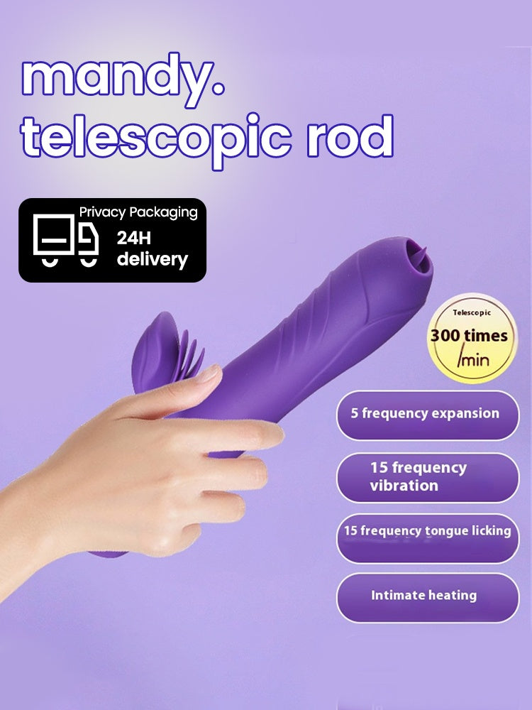 Personal Wellness Massager – Soft Silicone, Quiet & Intuitive Design