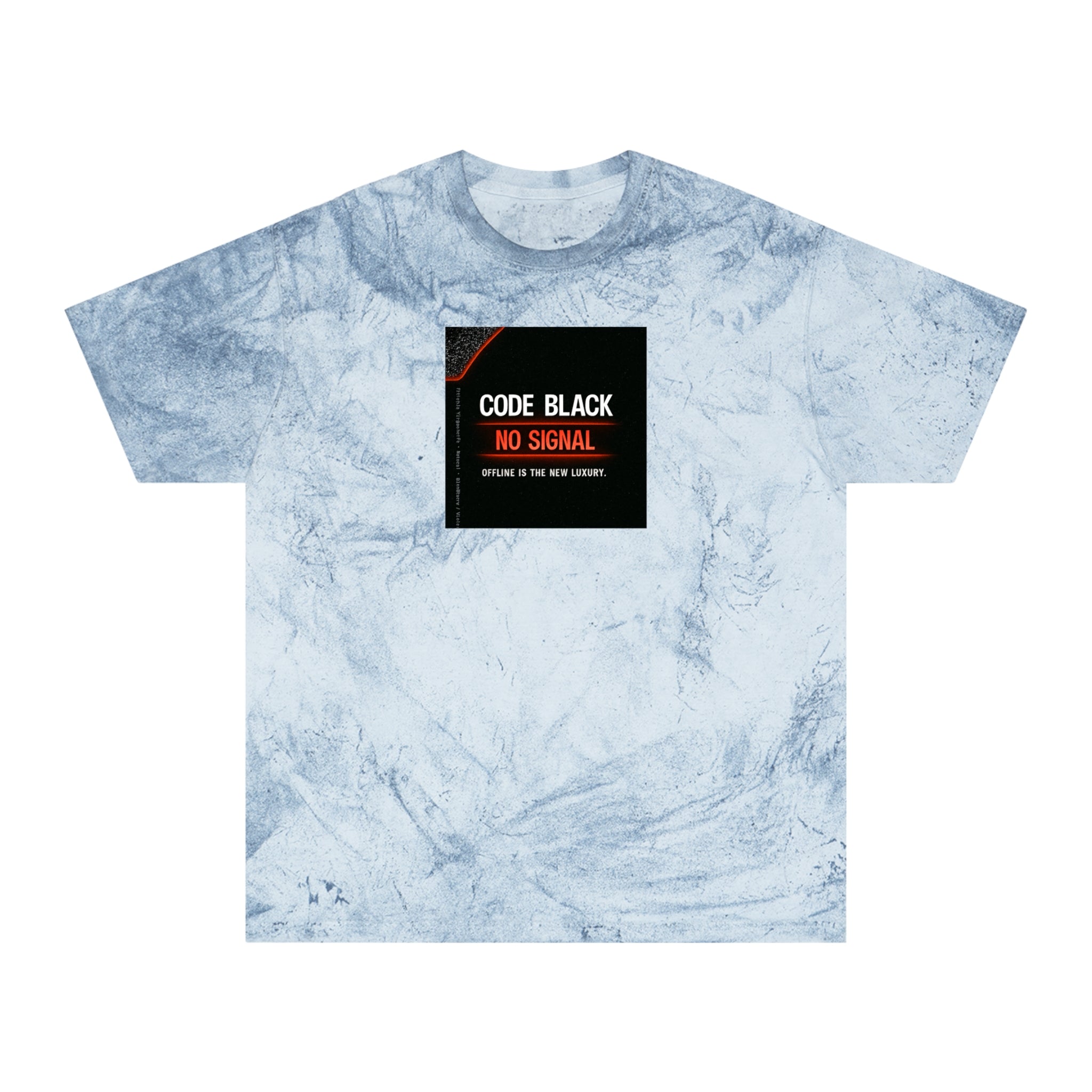 Color Blast Unisex T-Shirt - Minimalist Statement Tee, Comfortable Casual Wear, Gifts for Tech Lovers, Offline Vibes, Relaxed Fashion