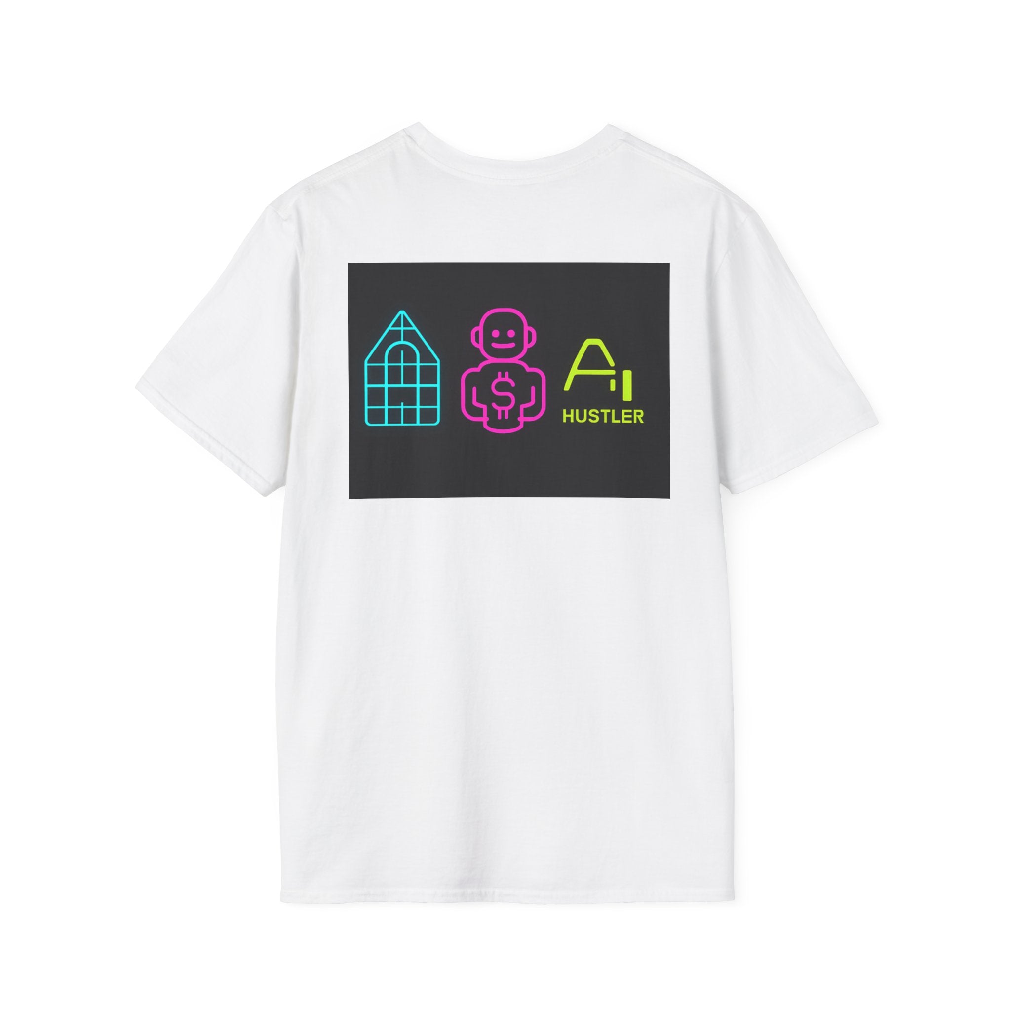 AI Hustler T-Shirt | Trendy Graphic Tee for Tech Enthusiasts | Perfect Gift for DJs, Entrepreneurs, Christmas, Birthdays