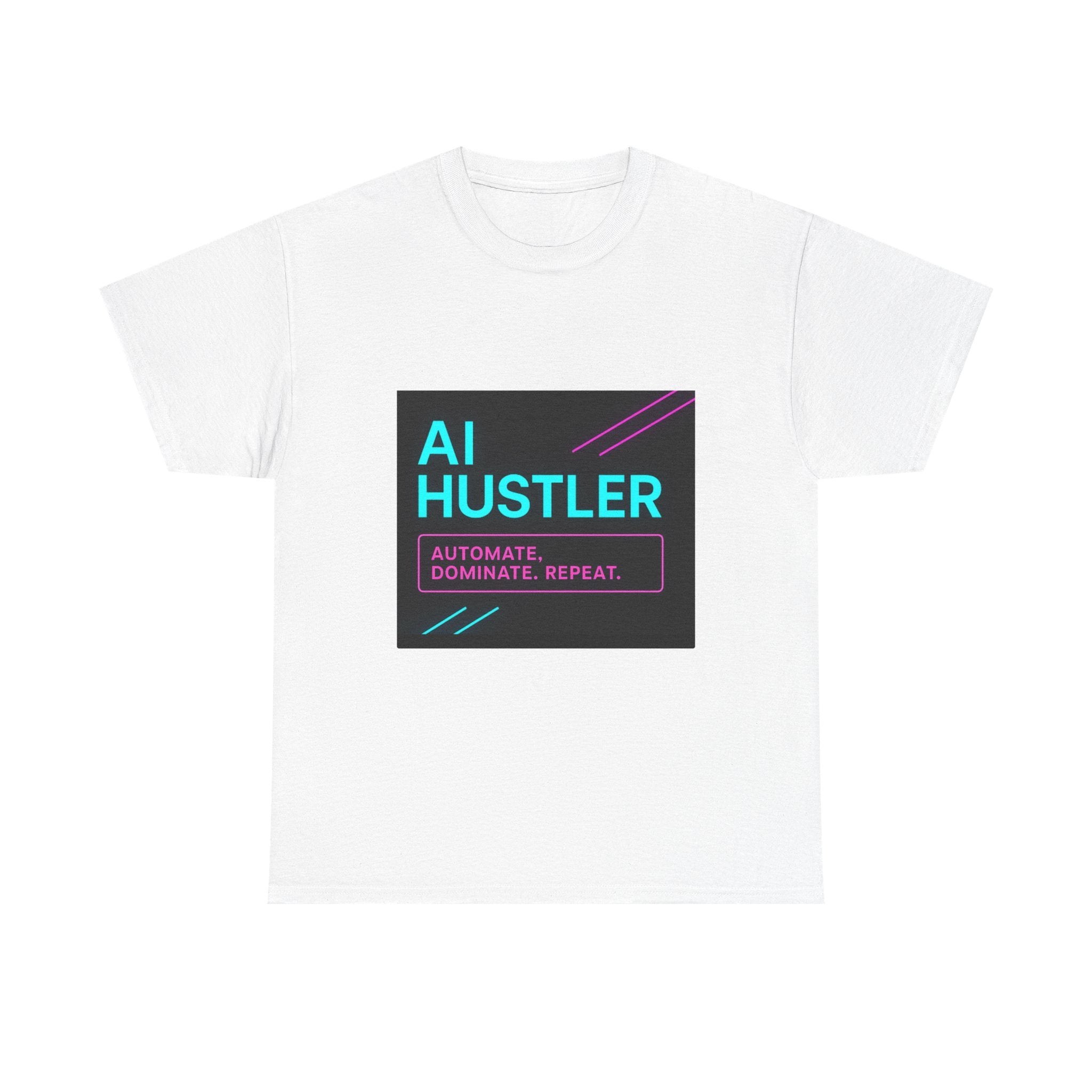 T-Shirt - 'Ai hustler' Unisex Heavy Cotton Tee