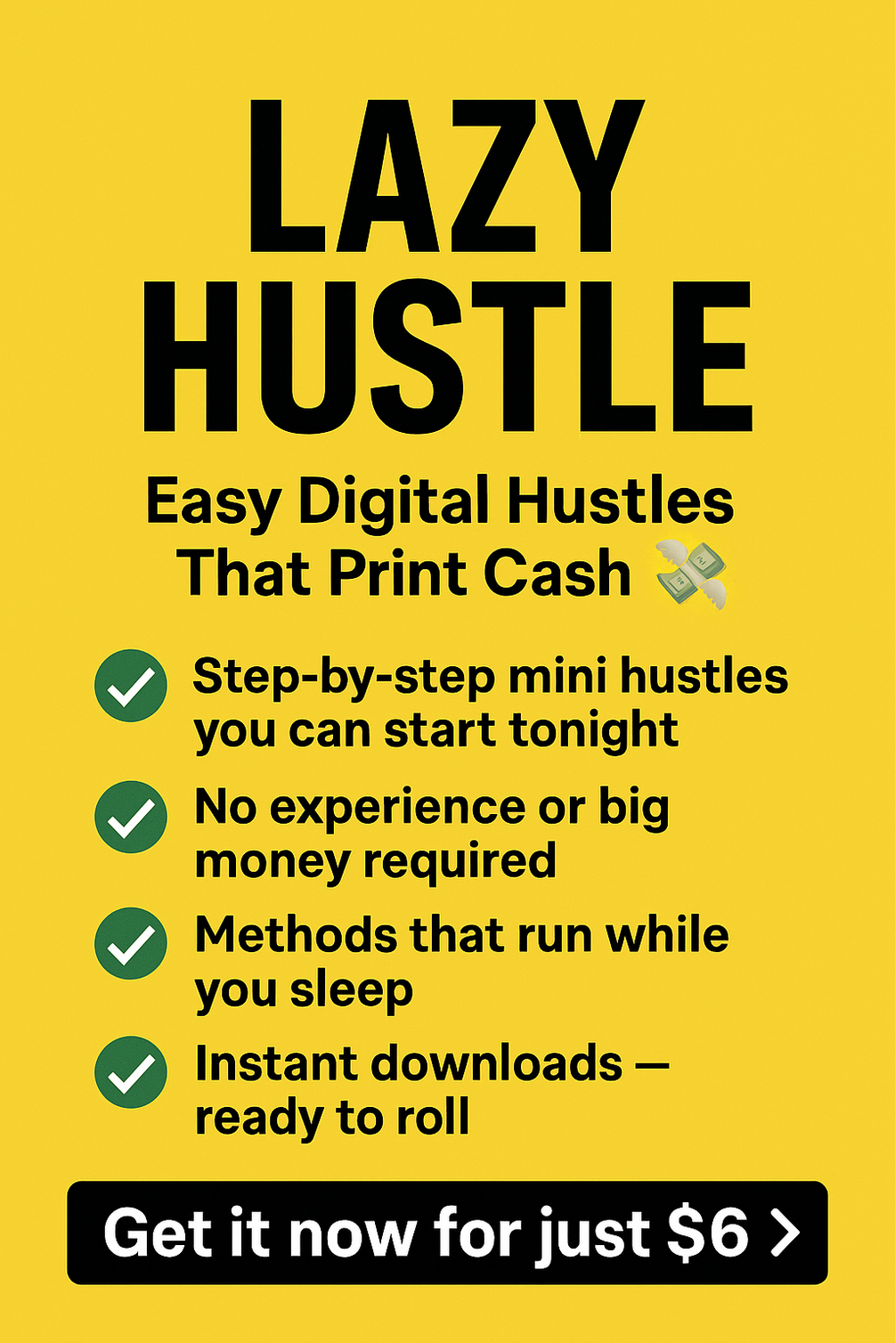 Lazy Hustler (Easy Digital Hustled That Print Cash)