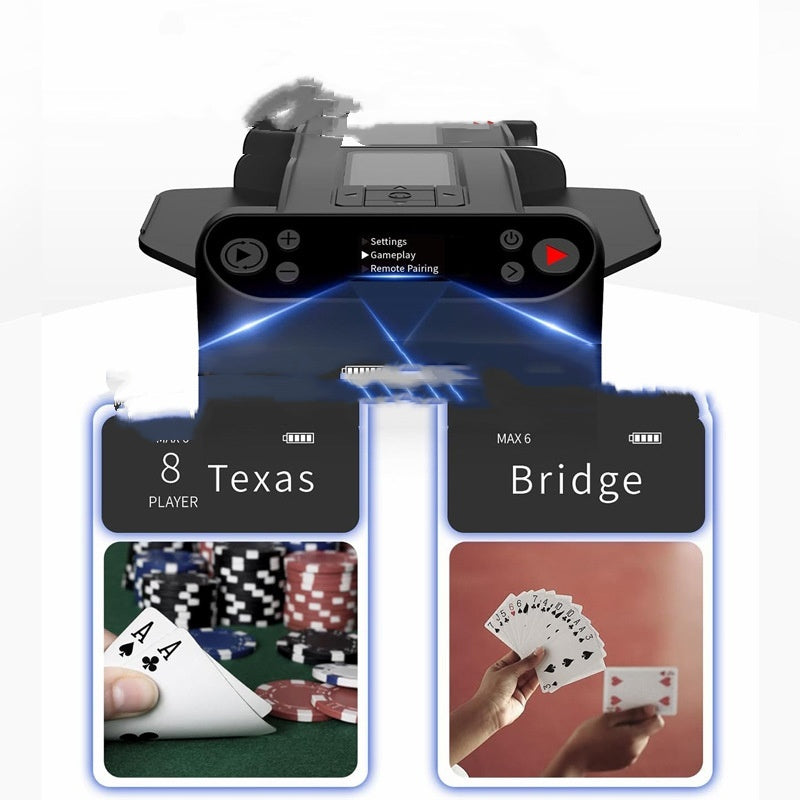 Automatic Dealing Device Physical Shuffle Wireless