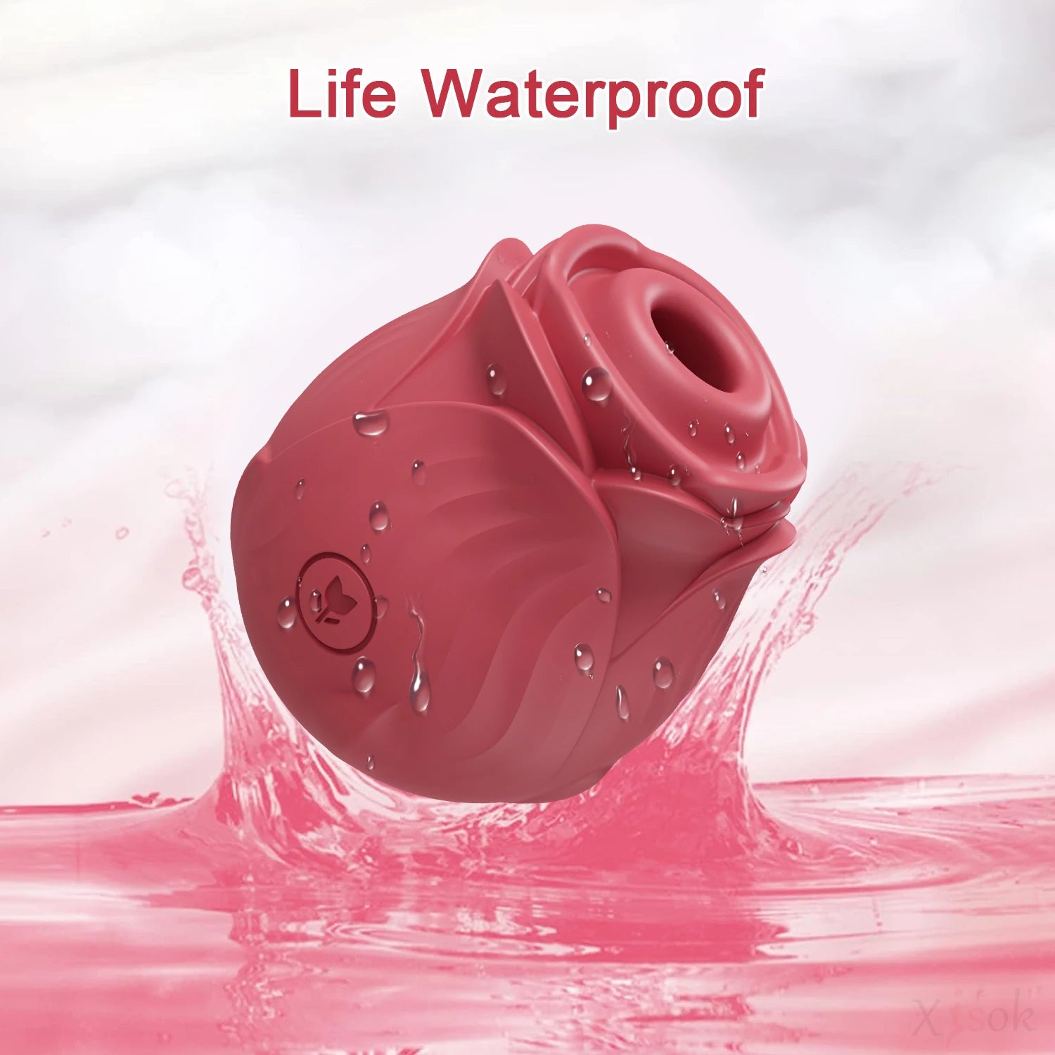 Rose-Inspired Suction Wellness Massager | Quiet, Compact & Body-Safe