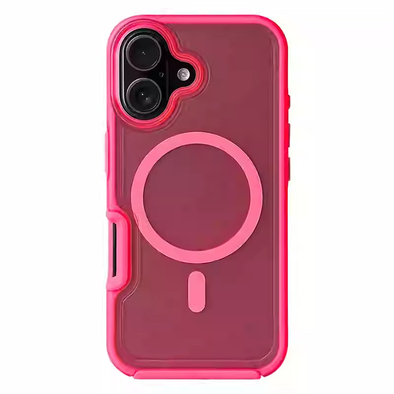 High-grade Matte Simple All-inclusive Anti-fall Skin Feeling Magnetic Phone Case