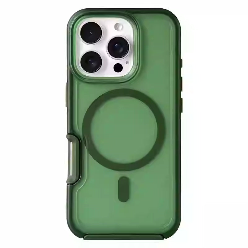 High-grade Matte Simple All-inclusive Anti-fall Skin Feeling Magnetic Phone Case