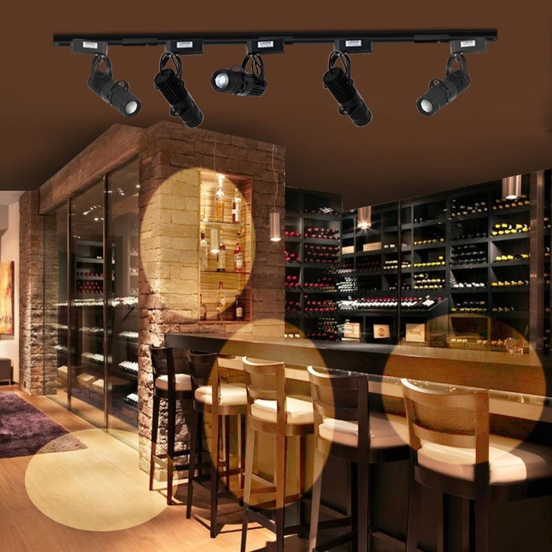 Led Spotlight Adjustable Focus KTV Bar Stage Coffee Restaurant
